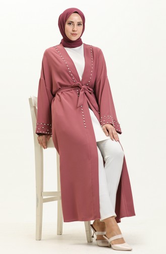 Pearl Belted Kimono 70039-03 Dusty Rose 70039-03