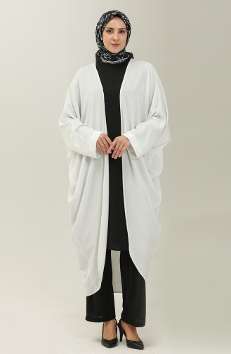 Viscose Abaya 7700-11 Optical white 7700-11