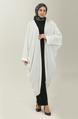 Viskose Abaya 7700-11 Optisch Weiß 7700-11