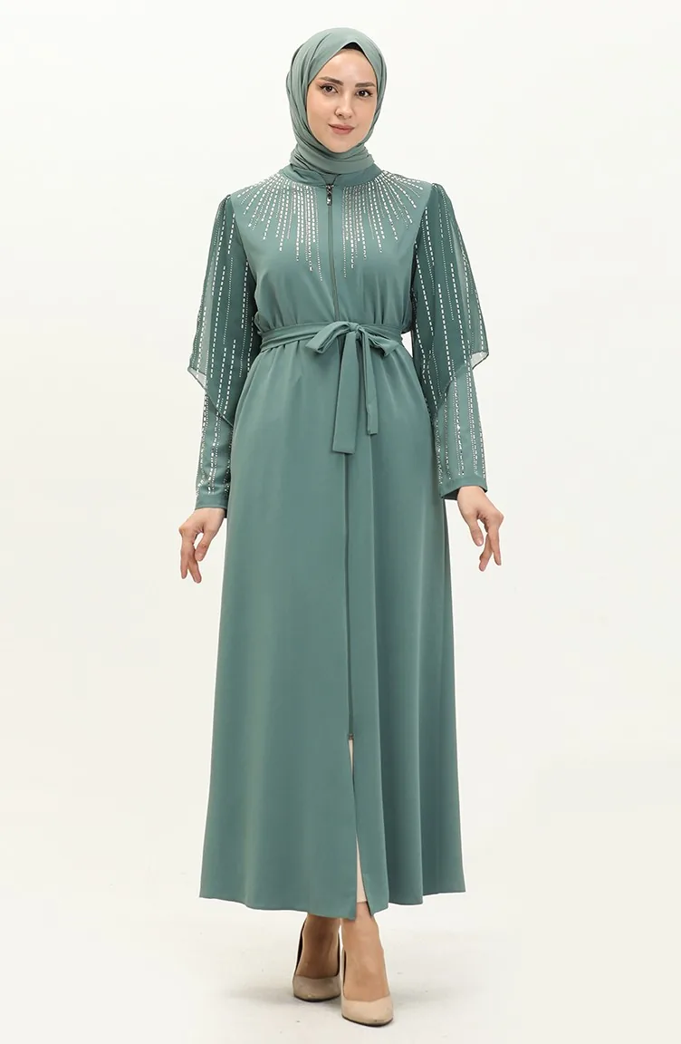Abayas Vert menthe 14380