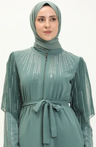 Abayas Vert menthe 14380