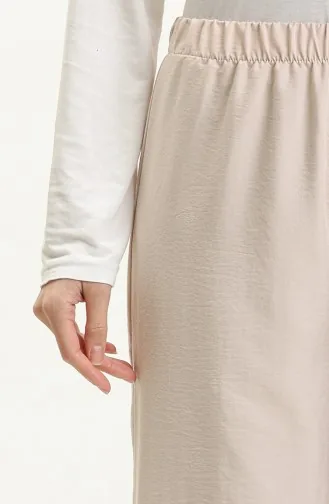 Pantalon Large à Taille élastique 1143A-02 Pierre 1143A-02