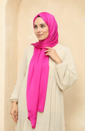 Nursema Châle Soie Sable 81001-03 Rose Foncé 81001-03