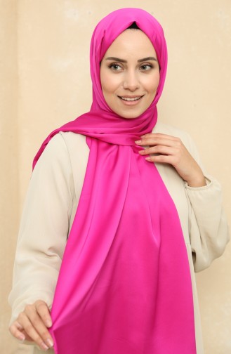 Nursema Châle Soie Sable 81001-03 Rose Foncé 81001-03