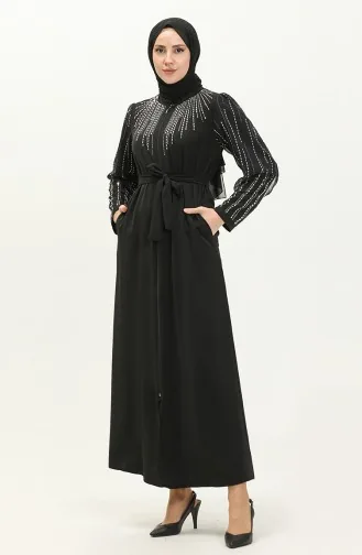 Black Abaya 14379