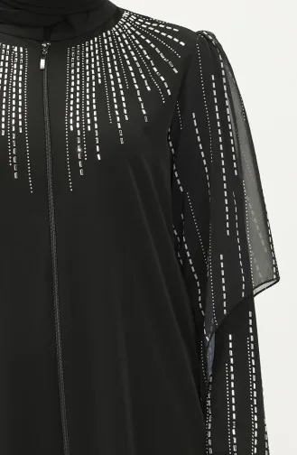 Black Abaya 14379