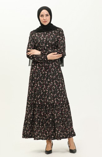 Black İslamitische Jurk 1786-02