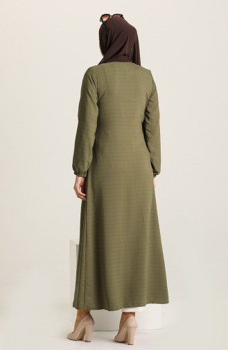 Khaki Abaya 2579