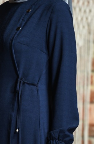 Navy Blue Abaya 2580