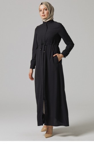 Schwarz Abayas 2724