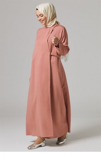 Dusty Rose Abaya 2772