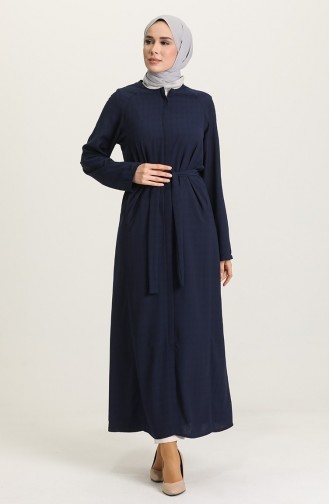 Dunkelblau Abayas 2923