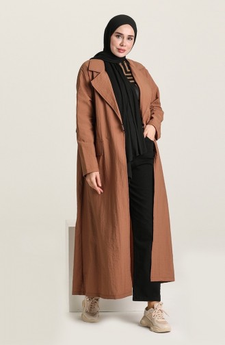 Trench Coat Couleur brique 2946