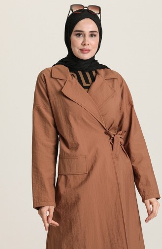 Trench Coat Couleur brique 2946