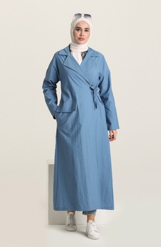 Trench Coat Indigo 2959