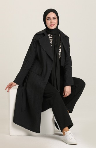 Trench Coat Noir 2965