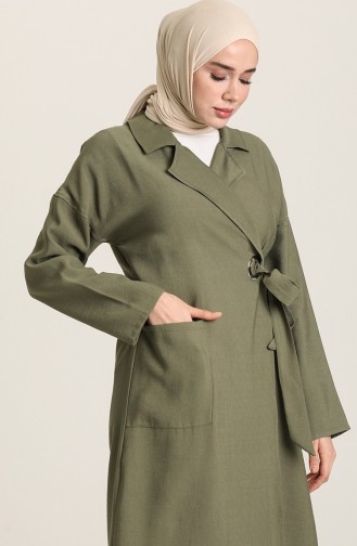 Khaki Abaya 2966