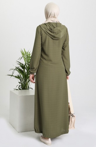 Khaki Abaya 3013