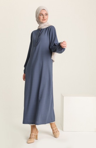 Robe Hijab Indigo 3023