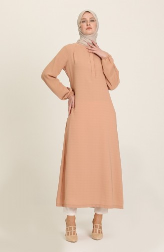 Robe Hijab Poudre 3024