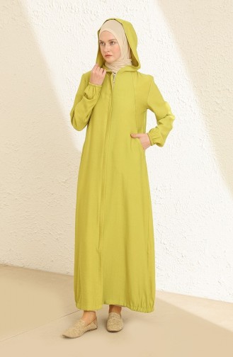 Pistachio Green Abaya 3026