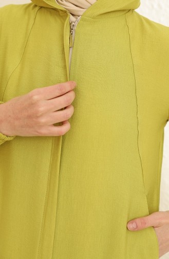 Pistachio Green Abaya 3026