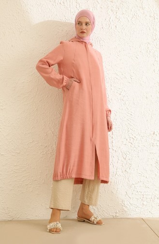Beige-Rose Abayas 3032