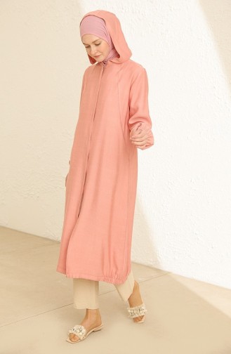 Beige-Rose Abayas 3032