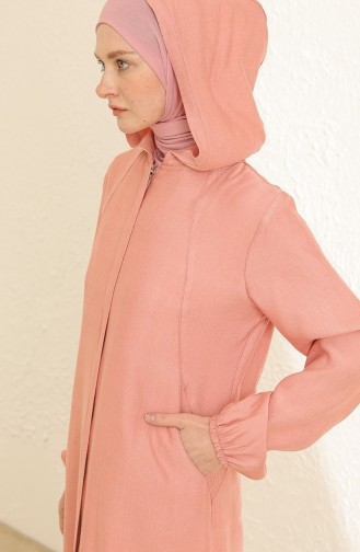 Beige-Rose Abayas 3032