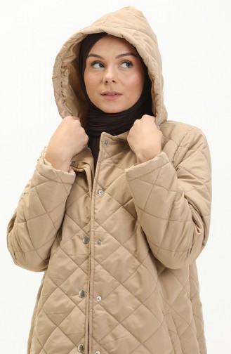 Beige Coat 3042