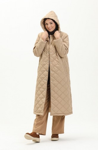 Beige Coat 3042