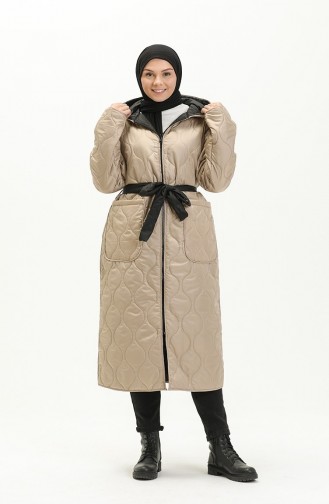 Beige Coat 3044