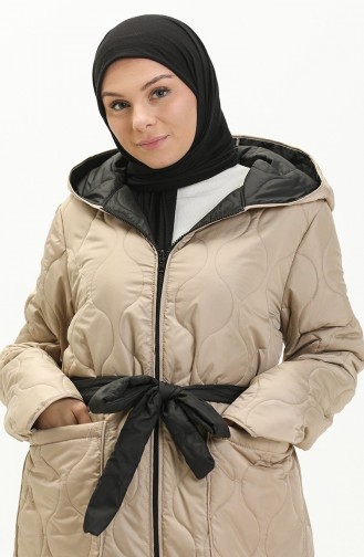 Beige Coat 3044