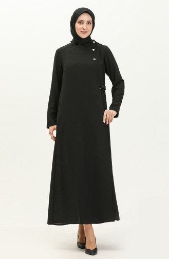 Black Abaya 6977-01