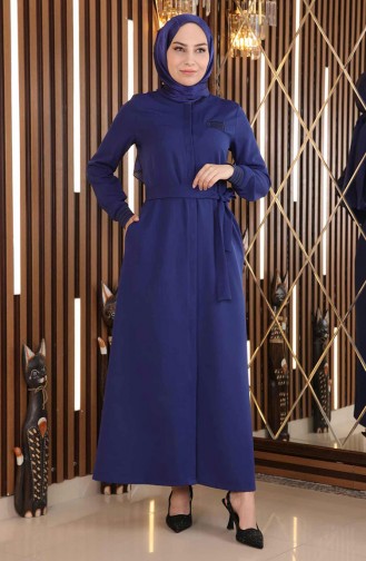 عباءه نيلي 14497