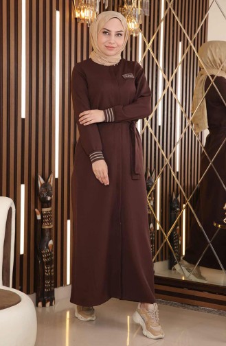 Brown Abaya 14493