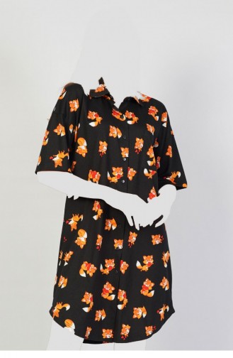 Schwarz Pyjama 1051130490.SİYAH