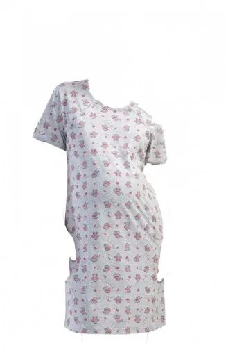 Grau Pyjama 1101804055.GRİ MELANJ