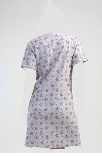 Grau Pyjama 1101804055.GRİ MELANJ