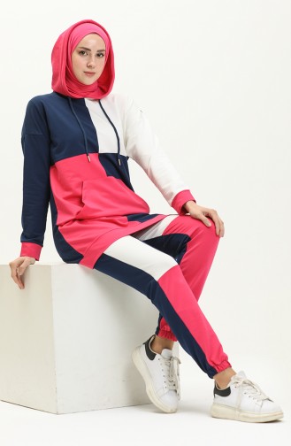 Hooded Tracksuit Set 71088-01 Indigo 71088-01