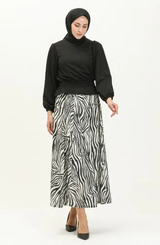 Bluse-Rock Zweiteiler 10564-01 Schwarz 10564-01