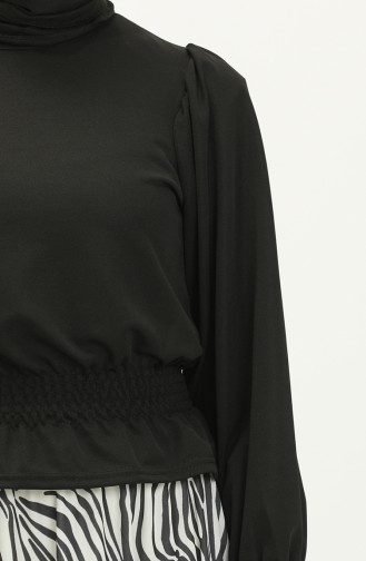 Bluz Etek İkili Takım 10564-01 Siyah