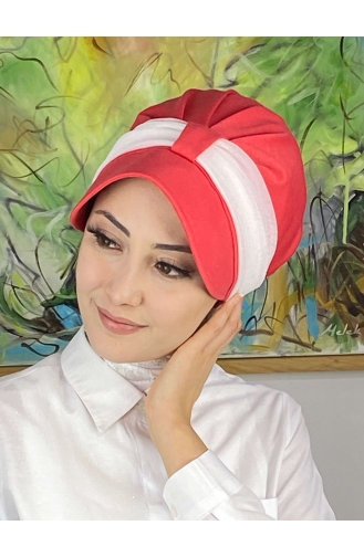 Weiß Praktischer Turban 19FSPK104-03