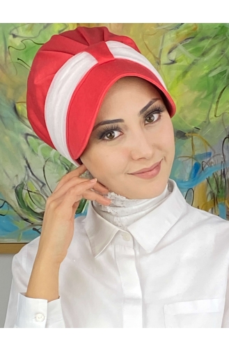 Weiß Praktischer Turban 19FSPK104-03