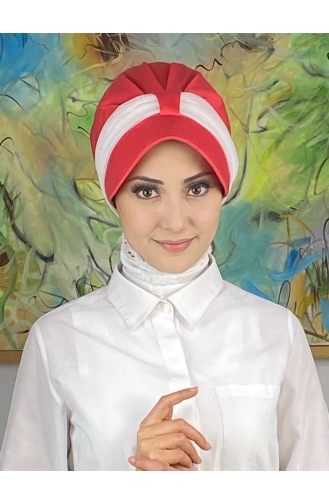 White Ready to wear Turban 19FSPK104-03