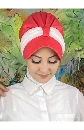 Weiß Praktischer Turban 19FSPK104-03