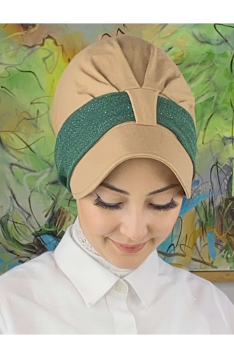 Mint green Ready to wear Turban 19FSPK45-12