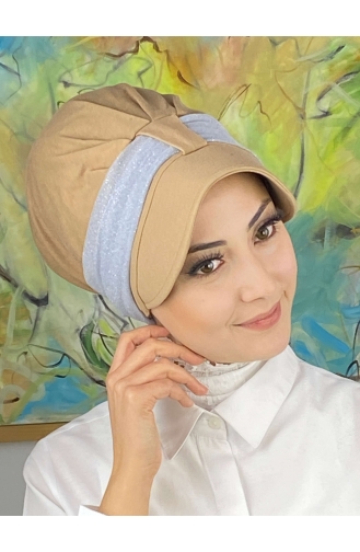 Light Gray Ready to Wear Turban 19FSPK45-02