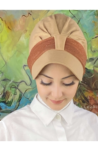 Milchkaffee Praktischer Turban 19FSPK45-06