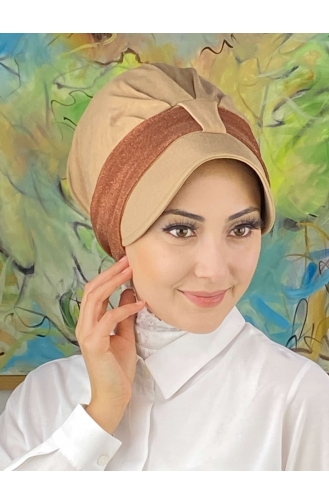 Milchkaffee Praktischer Turban 19FSPK45-06